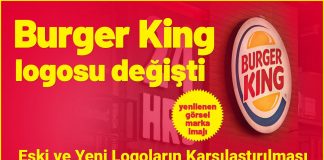 Burger King Logosu Değişti Burger King logosu değişti. Ünlü markanın logosu yenilendi. Eski ve yeni Burger King logolarının karşılaştırılmaları ve kıyaslanmaları
